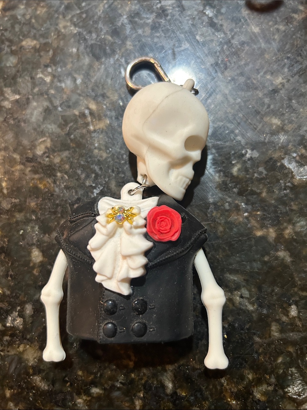 Bath and body Works dapper skeleton pocket sanitizer holder💀